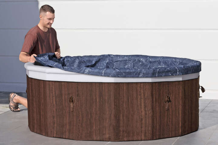 Bestway LAY-Z-SPA® Energiespar-Whirlpool Toronto AirJet™ rund 190 x 70 cm